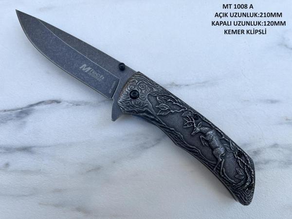 Mtech Mt-1008-A Katlanır Yarı Otomatik Çakı - Image 1