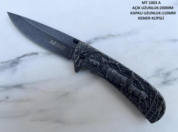 Mtech Mt-1003-A Katlanır Yarı Otomatik Çakı - Image 1