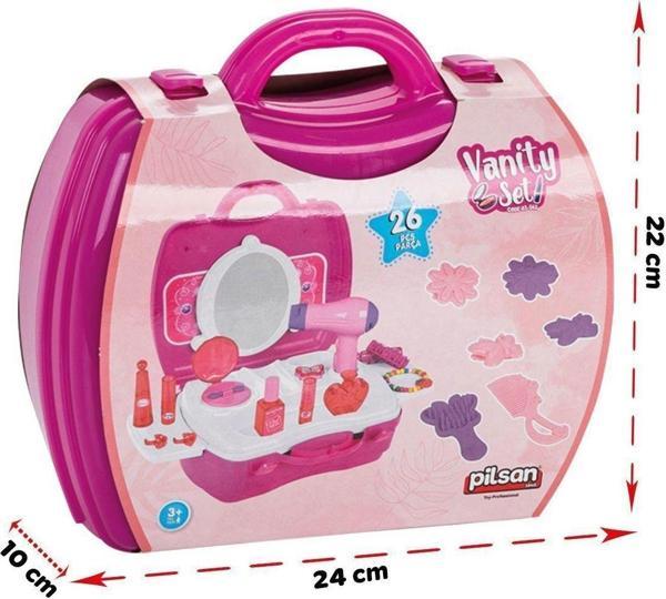 03 562 Aksesuarlı Çantalı Makyaj Seti - Oyuncak - Image 1