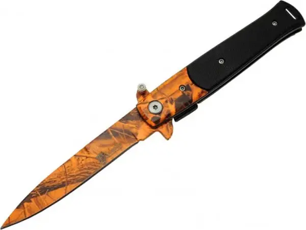Columbia FST-5001 Turuncu Çakı 22 cm Manuel, Kemerlikli - Image 1
