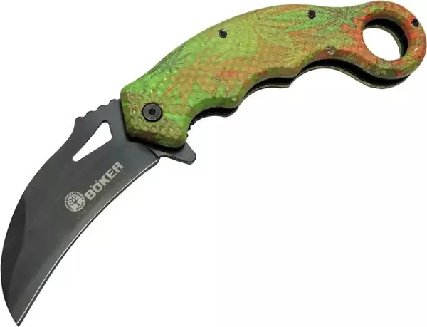 Böker Bukalemun 471B Karambit Kamp Çakı 20 cm - Plastik Sap - Image 1