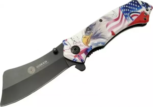 Böker 1-16 Tanto Çakı USA 20 cm Manuel, Kemerlikli - Image 1