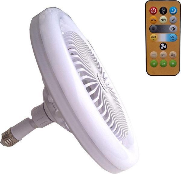Pervaneli Ve Fanlı Kumandalı Led Lamba 3 Farklı Renkli - Image 1