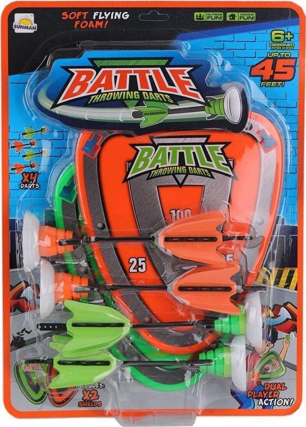 4305 SUN-YFN-DART-BATTLE THROWİNG 2 HEDEFLİ 4 OKLU DART - Image 1