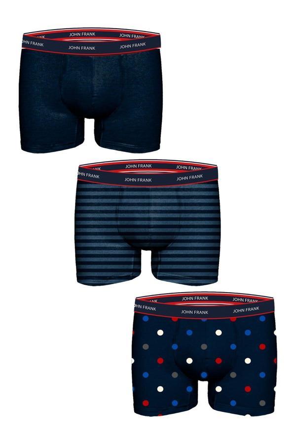 John Frank Üçlü Not So Basic Erkek Boxer - Image 1