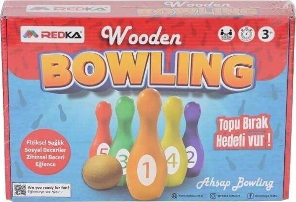 5821  -Wooden Bowling - Image 1