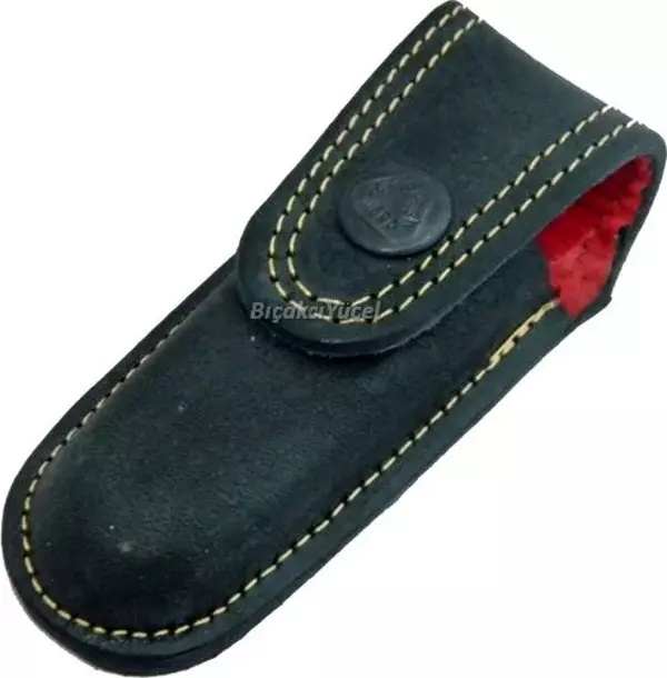 Hakiki Deri Çakı Kılıfı No:1 - 11 cm, Kemerlikli - Image 1