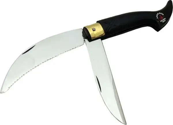 Tosya Büyük Çiftli Testereli Bıçkı Çakı 24 cm - Plastik Saplı, Manuel - Image 1