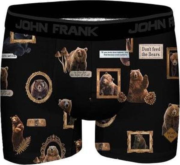 John Frank Dijital Baskılı Erkek Boxer JFBD377-BEAR - Image 1