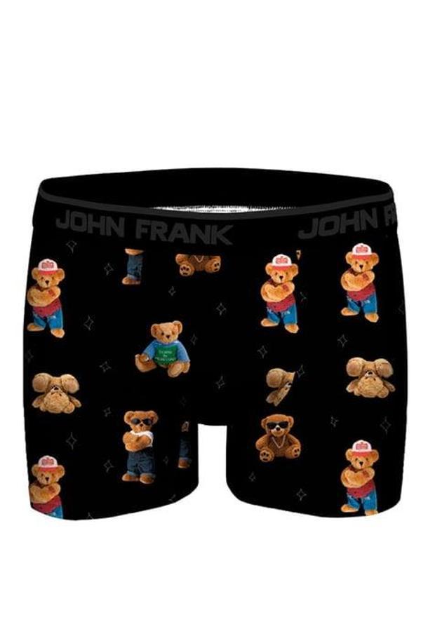 John Frank Dijital Baskılı Modal Erkek Boxer JFBDMOD128-TED - Image 1