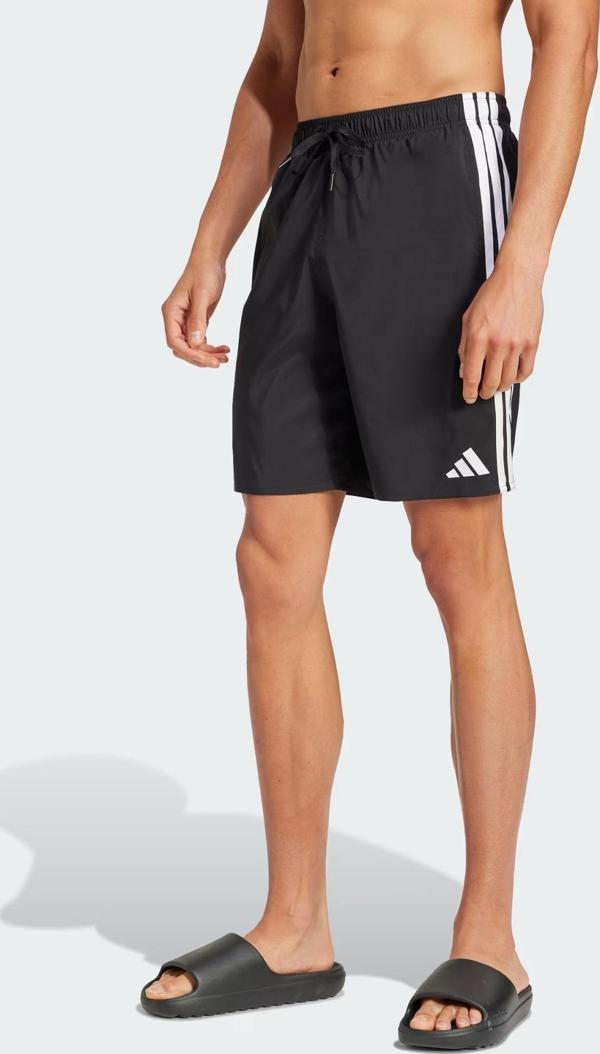 Adidas 3-Stripes 8-Inch Erkek Şort Mayo JG1030 - Image 1