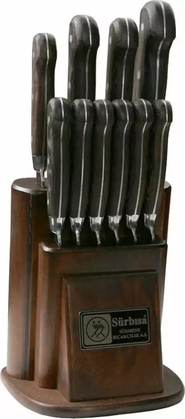 Sürbısa 61500YM - Sürmene Yöresel Mutfak Bıçağı Seti - 10 lu Set - Image 1