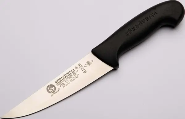 Sürmene Sürdövbısa 61035 Kasap Kurban Yüzme Bıçağı 14.5 cm, Plastik Sap - Image 1