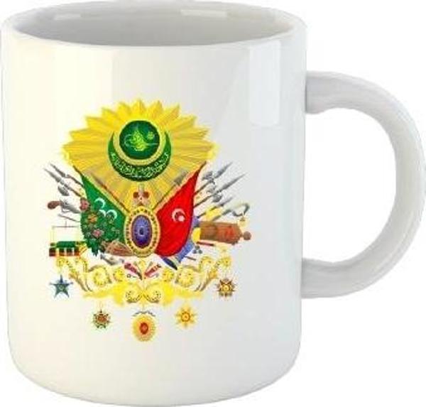Osmanlı Armalı Kupa Bardak - Image 1