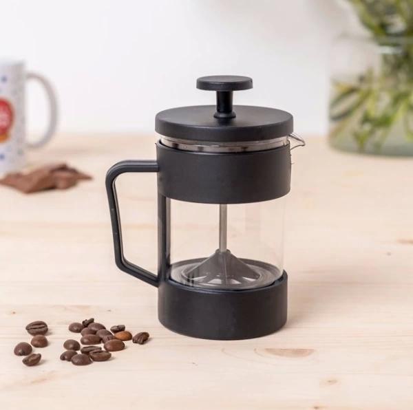 Siyah Cam French Press 350 ml - Image 1