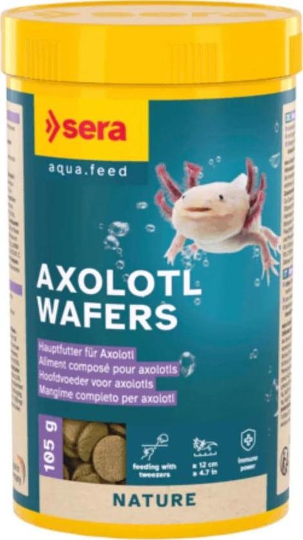 Sera Axolotl wafers Nature 250 ml 105 gr Orjinal Kutusunda  Skt: 05/2028 - Image 1