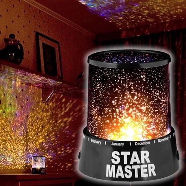 Duvara Işık Yıldız Yansıtan Star Master Gece Lambası - Image 1