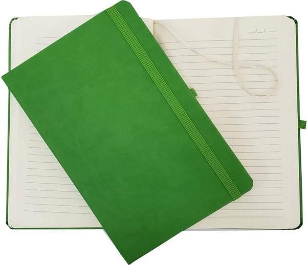 Yeşil Renk Termo Deri Defter - Image 1