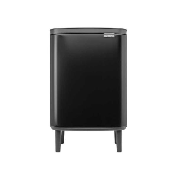 Brabantia Mat Siyah Ayaklı Çöp Kutusu 12 litre  - Image 1