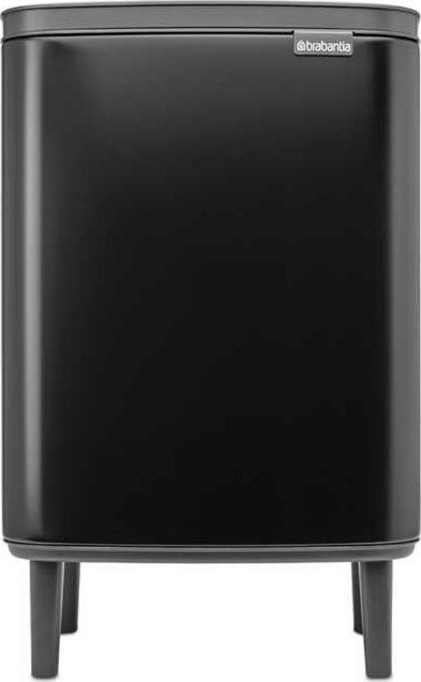 Brabantia Mat Siyah Ayaklı Çöp Kutusu 12 litre  - Image 1