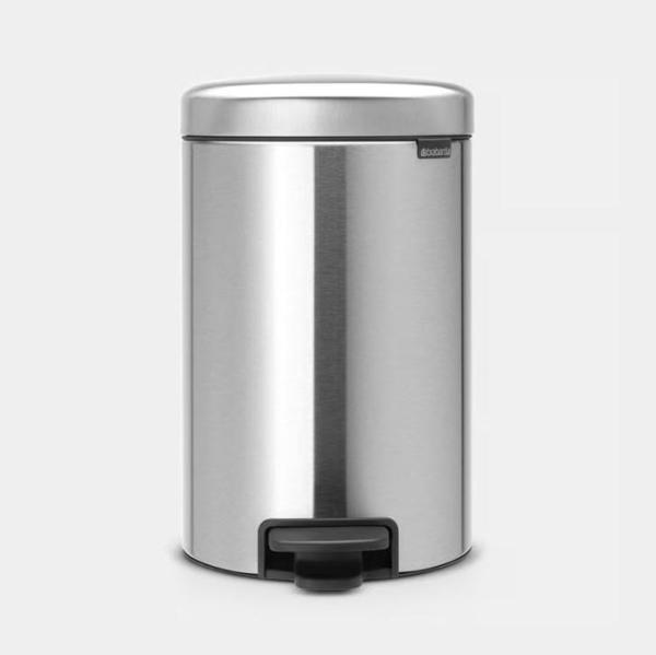 Brabantia Newıcon Fpp Matt Steel Pedallı Çöp Kutusu 12 lt  - Image 1