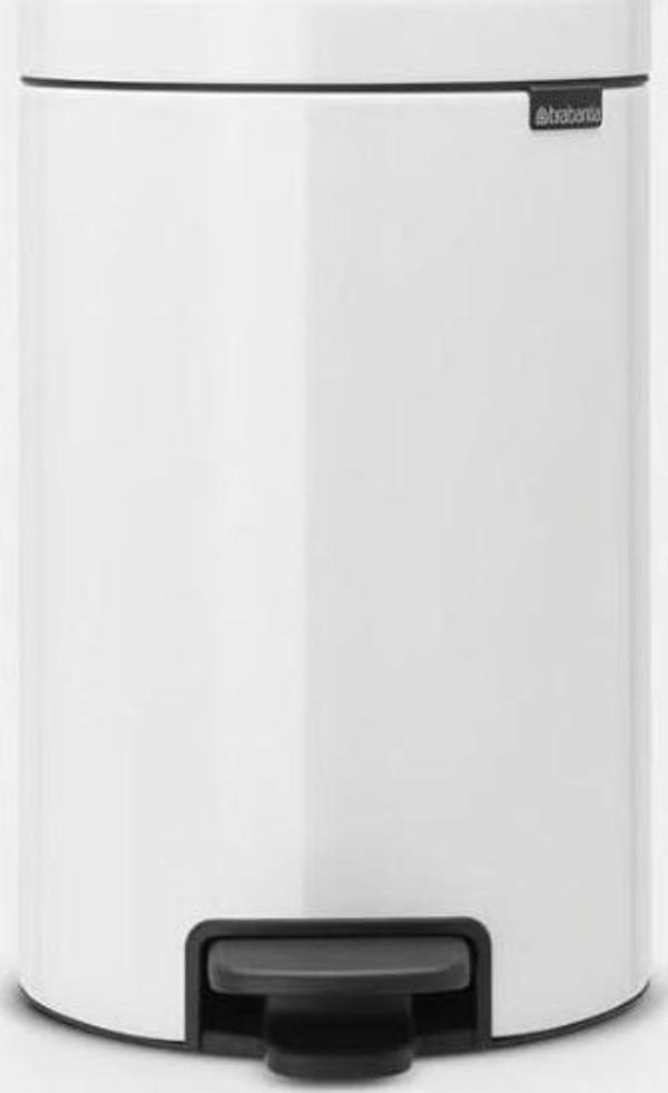 Brabantia Newıcon Whıte Pedallı Çöp Kutusu 12L - Image 1