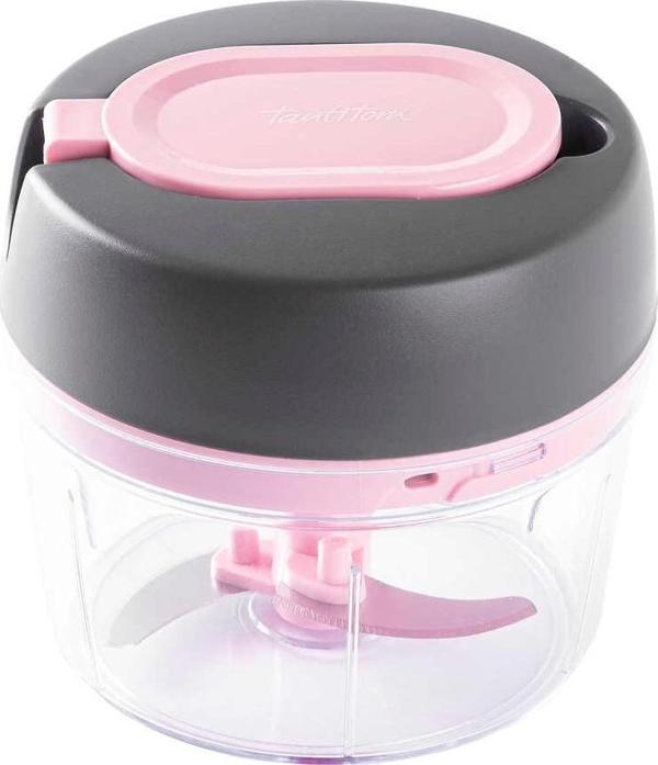 Tantitoni Füme Pembe Küçük Pratik Doğrayıcı 400ml  - Image 1