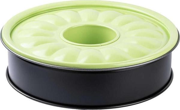 Tantitoni Kelepçeli Tüplü Kek Kalıbı 26cm Yeşil  - Image 1