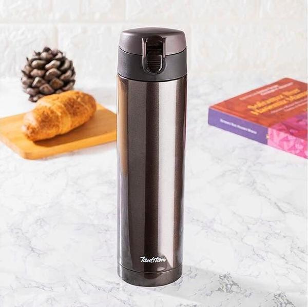 Tantitoni Paslanmaz Çelik Termos 450ml Füme  - Image 1