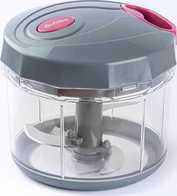 Tantitoni Vişne Gri Büyük Pratik Doğrayıcı Ve Çırpıcı 1000ml  - Image 1