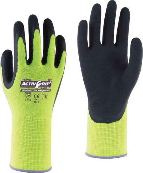 TOWA-AG Lite397 ActivGrip™ Polyester Astar Üzerine MicroFinish® Lateks Kaplı İş Eldiveni - Image 1