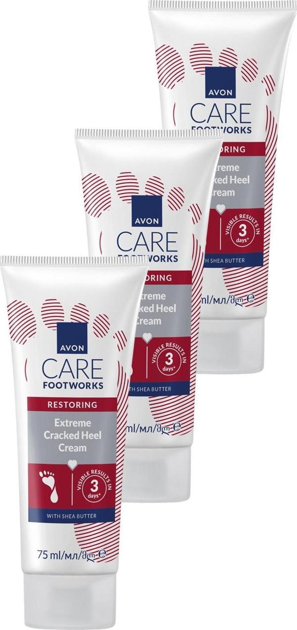 Footworks Topuk Yumuşatıcı Ayak Kremi 75ml Üçlü Paket - Image 1