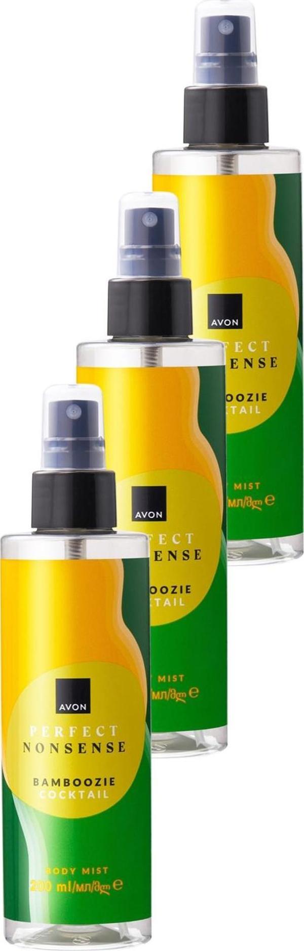 Perfect Nonsense Bamboozie Cocktail Vücut Spreyi 200ML Üçlü Set - Image 1