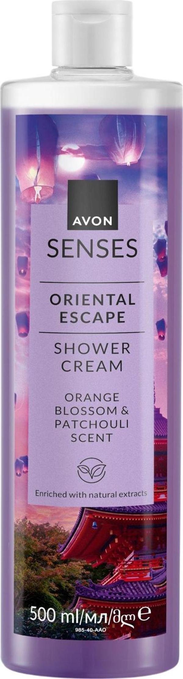 Senses Oriental Escape Portakal Çiçeği ve Paçuli Kokulu Duş Jeli 500ML - Image 1