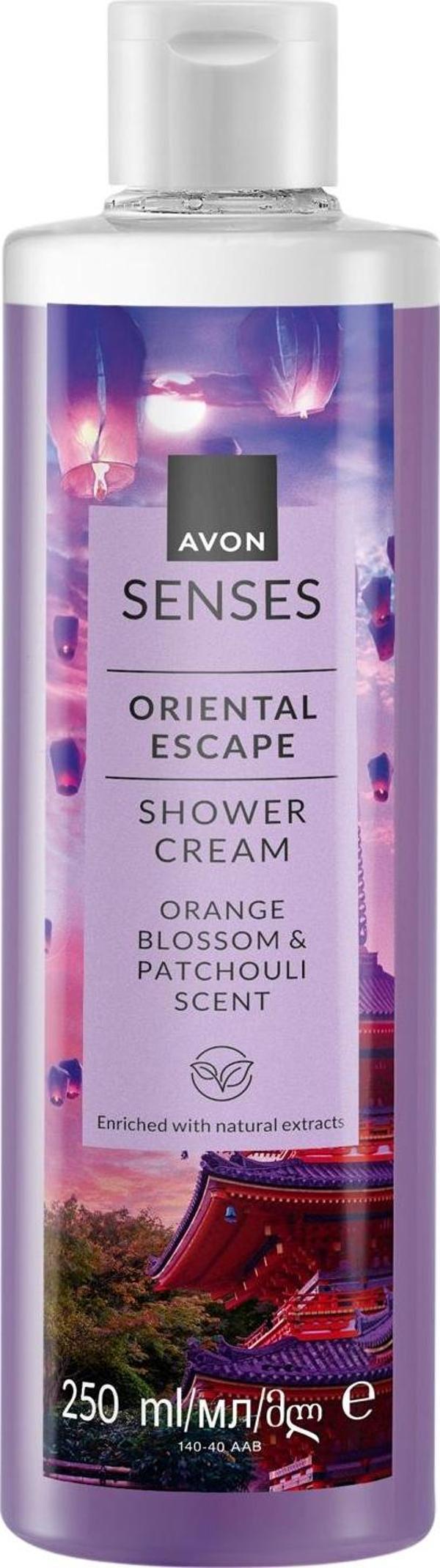 Senses Oriental Escape Portakal Çiçeği ve Paçuli Kokulu Duş Jeli 250ML - Image 1