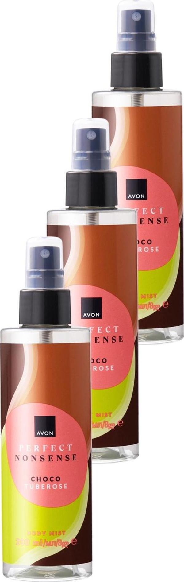 Perfect Nonsense Choco Tuberose Vücut Spreyi 200ML Üçlü Set - Image 1