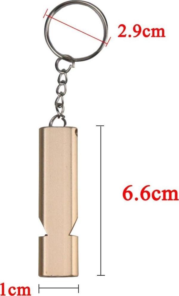 Büro Ev Ofis Kamp Deprem Çantası için Anahtarlık Tipi Sos Acil Durum Düdüğü - Image 1