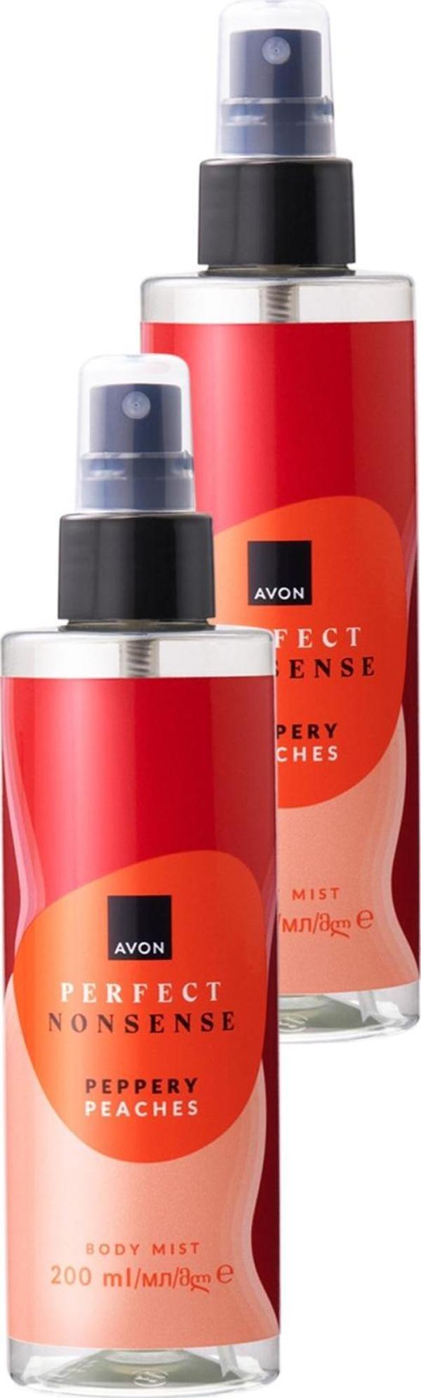 Perfect Nonsense Peppery Peaches Vücut Spreyi 200ML İkili Set - Image 1
