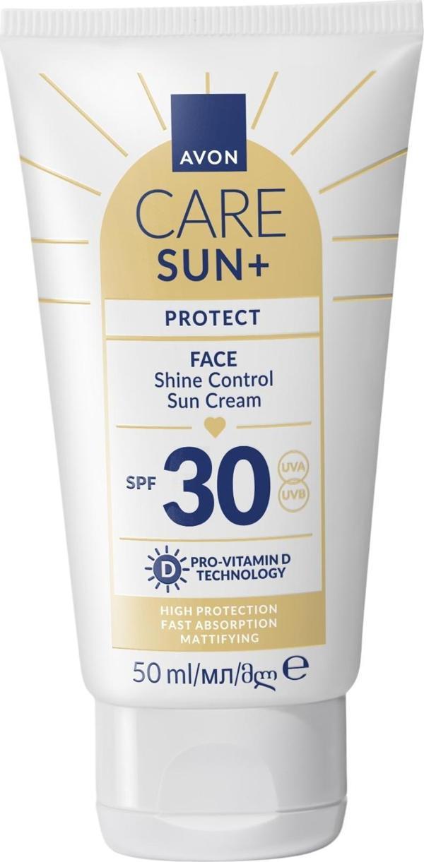 SUN+ PROTECT Yüz İçin Parlaklık Kontrolü Güneş Kremi SPF 30 50ml - Image 1