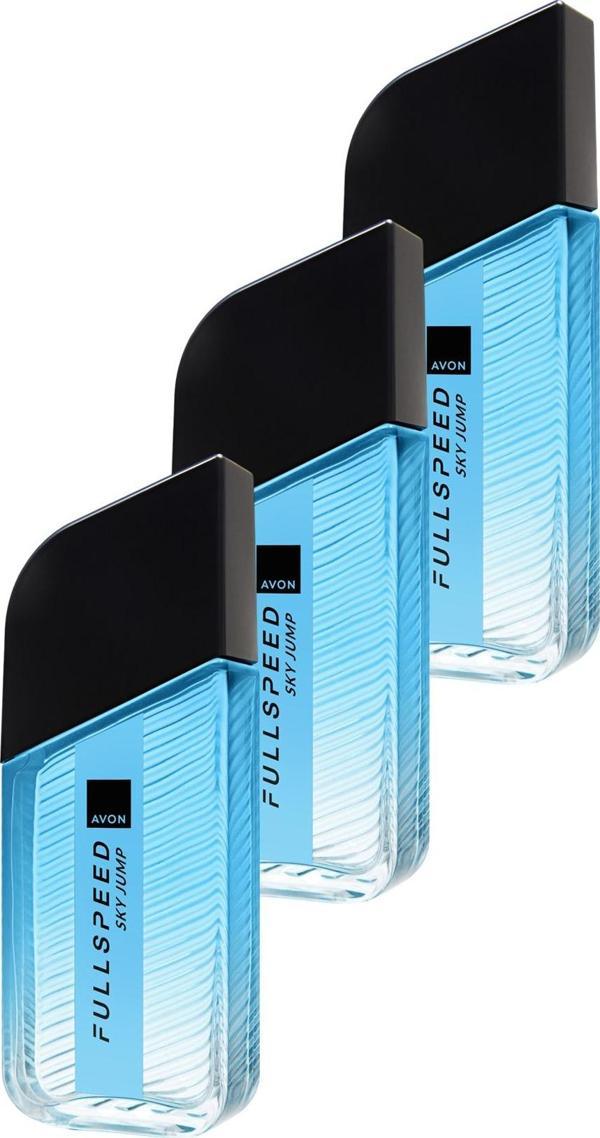 Full Speed Sky Jump Erkek Parfüm Edt 100ml Üçlü Paket - Image 1