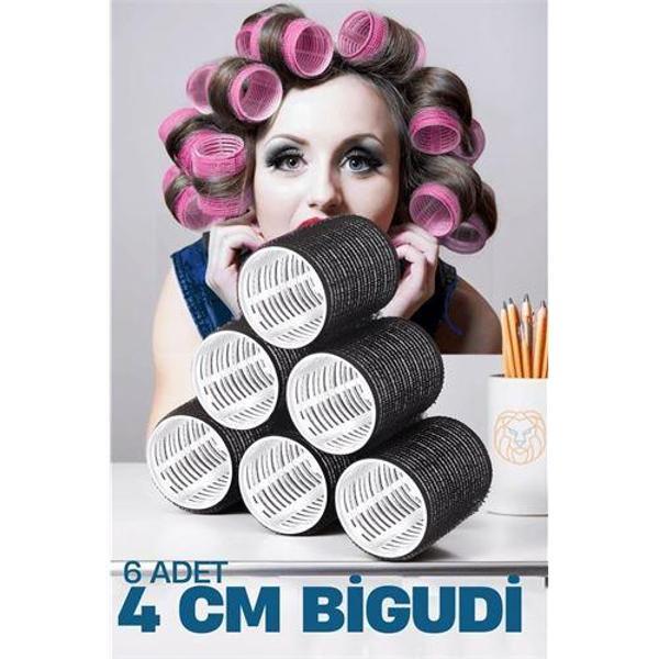 4 Cm Bigudi 6'lı Paket - Image 1