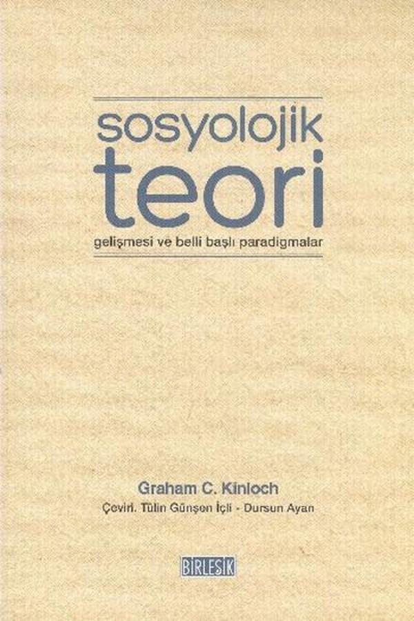 Sosyolojik Teori - Birleşik Kitabevi - Image 1