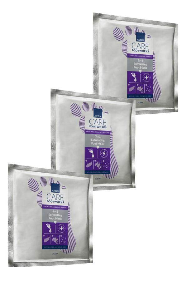Footworks Arındırıcı Ayak Maskesi Üçlü Paket - Image 1