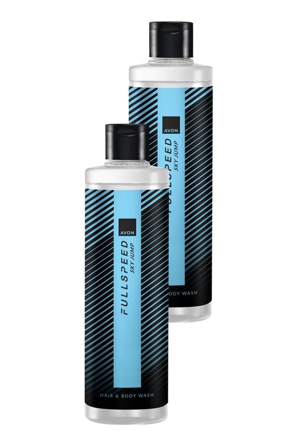 Full Speed Sky Jump Saç ve Vücut Şampuanı 250ml İkili Paket - Image 1