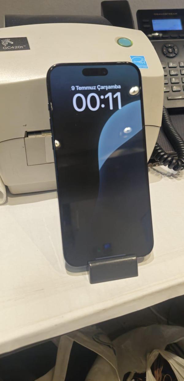 2. nci El Apple iPhone 15 Pro Max 512 GB Mavi ( 1 Yıl Garantili ) A Kalite - Image 1