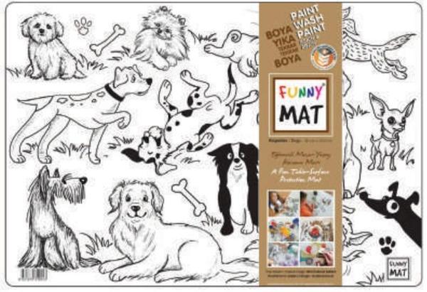 Funny Mat - Köpekler 33,5x48cm - Image 1