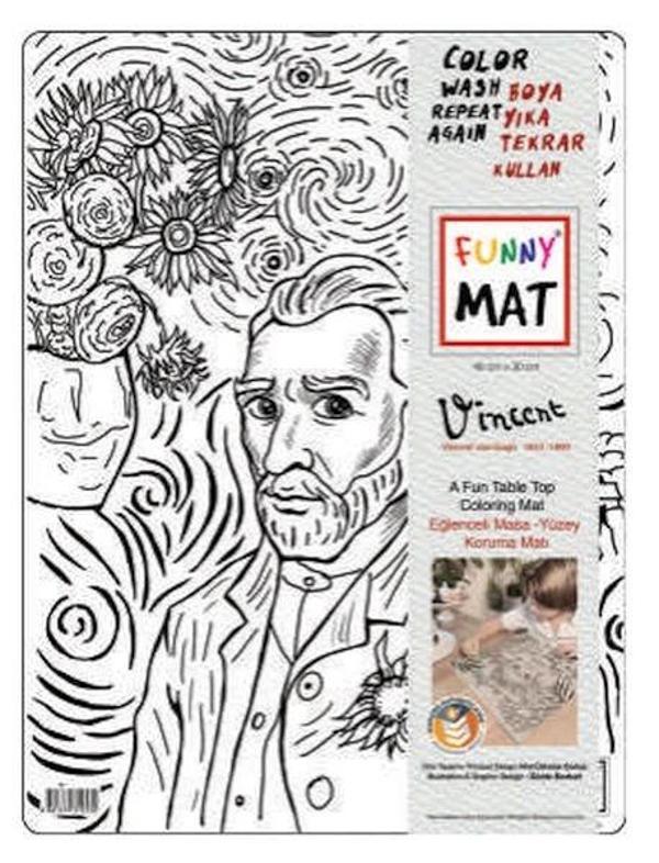 Funny Mat - Vıncent Van Gogh 30 X 40 Cm - Image 1