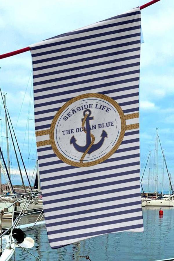 Dijital Baskılı Unisex Deniz Havuz Plaj Havlusu 70x150 cm. // H0107 - Image 1
