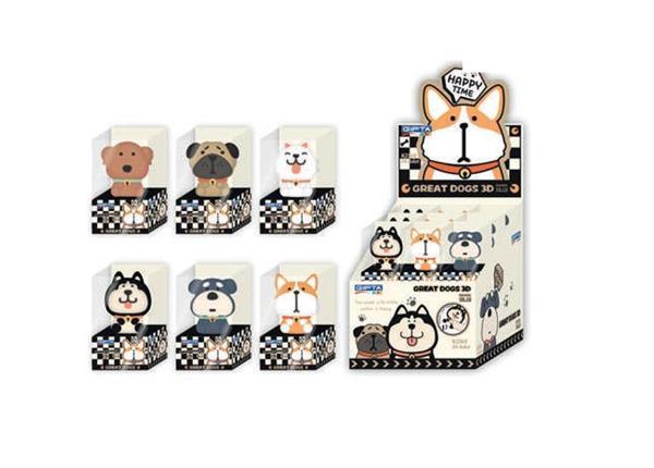 Gıpta Silgi Great Dogs 3D K2368 (24 Lü Paket) - Image 1
