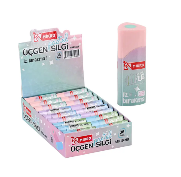 Mikro Silgi Line Pastel Mu-5698 (36 Lı Paket) - Image 1